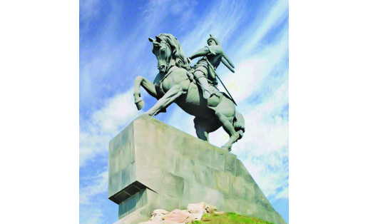 Памятник Салавату Юлаеву. 1967, Уфа