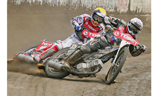 Финал командного чемпионата мира по спидвею. Польша, 2009. Лидирует Э.Д.Сайфутдинов