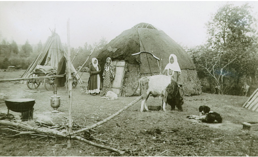 Башҡорттар йәйләүҙә. 20 б. башы