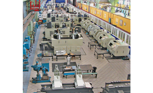 Стерлитамакский станкостроительный завод. Участок по сборке обрабатывающих центров.