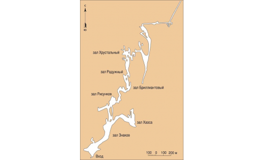 План Каповой пещеры